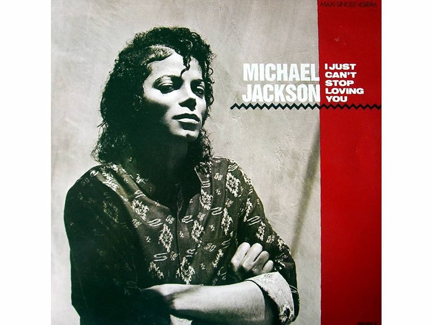 Billede af Michael Jackson - I Just Can't Stop Loving You 7'' (Limited Edition) (Vinyl)