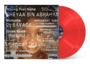 Billede af 21 Savage - American Dream (Limited Edition) (Red Vinyl)